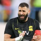 Benzema actualmente juega en el Al-Ittihad saudí.