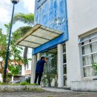 Esta es una de la UPC de Urdesa Norte que permanece con las puertas cerradas. La ciudadanía pide que esté operativa, a fin de tener la oportunidad de sentir más seguridad.