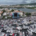 Cartagena llenó su bahía con 800 a 1.200 embarcaciones durante los conciertos flotantes que se hicieron en noviembre por sus fiestas de Independencia.
