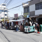 En la av. de la Prensa, entre Bellavista, Unión y Progreso y Lizardo, en el norte de Quito, no cuentan con permisos.