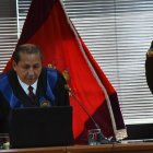 El juez de la Corte Nacional de Justicia, Olavo Hernández, no tenía claros los argumentos de su resolución para llamar a juicio en el caso Sinohydro.