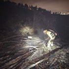 El incendio ocurrió en el sector de San Enrique de Velasco, al noroccidente de Quito.