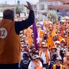 Militantes y delegados de la ID se reunieron en Portoviejo para realizar la convención del partido.