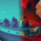 Ilustración sobre pesca artesanal, piratería y narcotráfico en aguas de Ecuador y Perú.