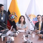 Inés Alarcón, asambleísta de ADN, integra la Comisión de Seguridad que impulsa la fiscalización al centro penitenciario.