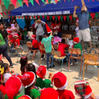 Niños de tres recintos de Tenguel reciben juguetes durante una jornada navideña que buscó llevar alegría a comunidades rurales.