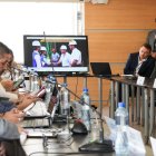 Una de las reuniones que hubo para determinar el nuevo salario básico para el 2026.