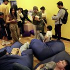 La exposición cuenta con diversas actividades y juegos para el público.