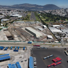 Una vista panorámica de la zona donde se plantea ampliar el metro, hasta Calderón.