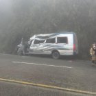 Una persona falleció y otras siente resultaron heridas en un sinietro de tránsito ocurrido en la vía Cuenca- Molleturo- El Empalme.