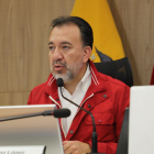 El alcalde de Quito mostró su apoyo a Álvarez ante la audiencia programada hoy por el caso Triple A.