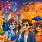 Recordando las fiestas de Fin de Año en la playa