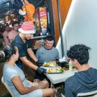 La oferta es variada en los locales ubicados en esta zona del sur.