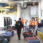 En el Aeropuerto Internacional Mariscal Sucre se realizan controles con perros especializados tanto en narcóticos como en temas aduaneros. (Foto referencial)