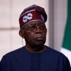 El presidente de Nigeria, Bola Ahmed Tinubu, el 28 de noviembre de 2024 durante una visita de Estado a París.