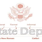 El significado de las palabras se altera de acuerdo a la tipografía en que están escritas.