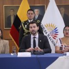 El presidente de la Asamblea Nacional, el oficialista Niels Olsen.