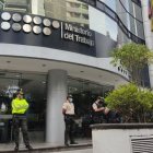 El edificio del Ministerio de Trabajo.