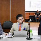 El fiscal general encargado, Carlos Leonardo Alarcón, dijo que la investigación contra el Consejo de la Judicatura es reservada y asegura que espera obtener sentencias en el caso Triple A y Nene.