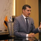 El presidente de la Cámara de Comercio de Guayaquil, Miguel Ángel González.