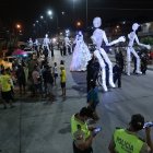 El desfile Gigantes de Luz recorrerá las calles del norte de Guayaquil.