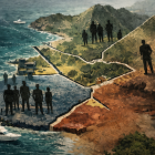 Una ilustración para graficar este reportaje sobre Puerto López, lugar en el que se han registrado varias masacres en los últimos años.