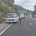 La AMT compartió fotografías de sus operativos, se recordó la restricción para la circulación de transporte pesado, de 06:00 a 10:00, en la Simón Bolívar y Ruta Viva.