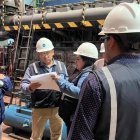 El contralor Mauricio Torres realizó una visita técnica a la termoeléctrica Catamayo, observada por irregularidades en su repotenciación.