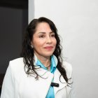 Luisa González, excandidata a la Presidencia por la Revolución Ciudadana.