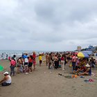 Esmeraldas. Más de 40 mil visitantes recibió Atacames hasta el mediodía de ayer.