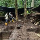 Las estructuras se hallaron durante un estudio similar al que se realizó en Tulipe, entre Gualea y Nanegalito.