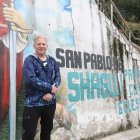 Iván Guerra en la parroquia San Pablo de Shaglli, del cantón Santa Isabel, de la provincia de Azuay.