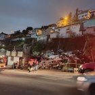 El Coe Metropolitano atendió un movimiento de tierra en el sector de Chilibulo.