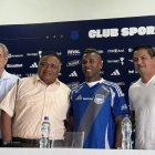 Miller Bolaños fue presentado en Emelec el pasado 11 de diciembre de 2026.