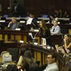 La legisladora Lucía Jaramillo (ADN9 presentó le video de la entrevista a Rafael Correa.