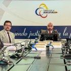 Mario Godoy retomó su cargo como presidente del Consejo de la Judicatura, después de comparecer en la Asamblea por las supuestas presiones a jueces.