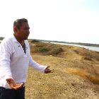 Los terrenos en La Libertad están rodeados por cuerpos de agua.