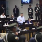 El asambleísta correísta Comps Córdova presentó una queja contra el oficialista Andrés Castillo, por sus expresiones en el Pleno.