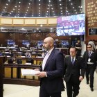 El presidente del Consejo de la Judicatura, Mario Godoy, compareció ante la Asamblea Nacional el 5 de enero de 2026 para responder por las denuncias del juez Carlos Serrano.