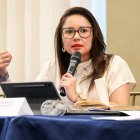 La ministra de Gobierno, Nataly Morillo, también fue asambleísta de ADN.