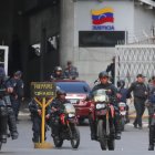 Fotografía que muestra la fachada del Helicoide este jueves, 8 de enero de 2026, en Caracas (Venezuela)