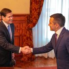 El secretario de Estado de EE. UU., Marco Rubio, visitó Ecuador en septiembre del año pasado; en esa ocasión se reunió con el presidente Daniel Noboa.