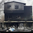 Fotografía facilitada por la agencia iraní Tasnim, agencia de noticias progubernamental, que muestra los destrozos tras las protestas contra el gobierno en Teherán.