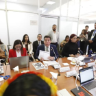 El superintendente de Compañías, Luis Alberto Cabezas-Klaere, acudió a la Comisión de Fiscalización para hablar sobre acciones de GRANASA.