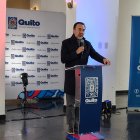 Pabel Muñoz durante un encuentro con los medios este 13 de enero de 2026.