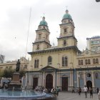 La iglesia de san Francisco, en el centro de Guayaquil, es un lugar de peregrinación en este Año Jubilar
