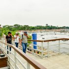 Residuos como harina de pescado y químicos industriales recorren la ciudad desde zonas industriales (como la vía a Daule) hasta la PTAR Los Merinos.