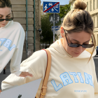 Natalia Regge presentó Regge Studio, su marca de ropa confortable y de venta en línea.