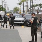 Afuera de la urbanización Entre Ríos, en la avenida Samborondón, sicarios asesinaron a Bryan Soria, el 26 de noviembre de 2025.