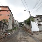 En este punto de la cooperativa 12 de Octubre está la pared que divide a Ceibos Norte y Mapasingue Oeste.